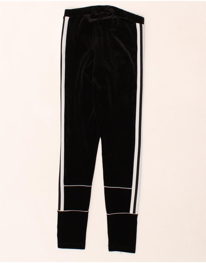 ADIDAS Womens Leggings UK 6 XS Black Polyester Vintage Adidas and Second-Hand Adidas from Messina Hembry 