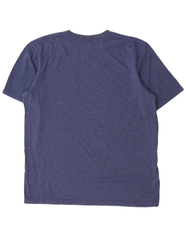 T-shirt da uomo Carhartt Top grande in cotone blu navy
