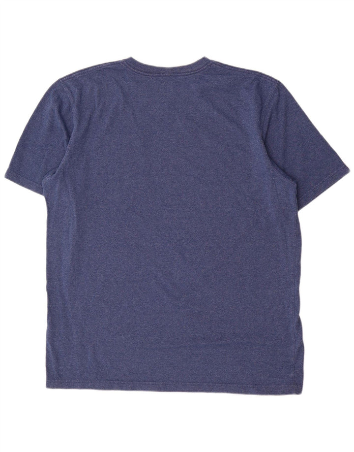 T-shirt da uomo Carhartt Top grande in cotone blu navy