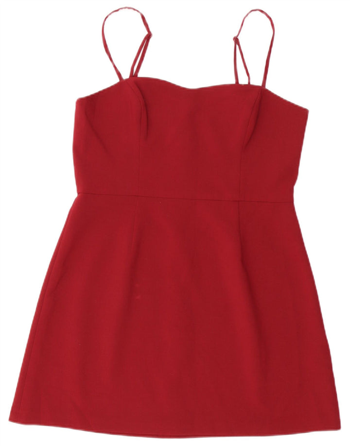 Vestito estivo da donna French Connection UK 14 Poliestere bordeaux medio