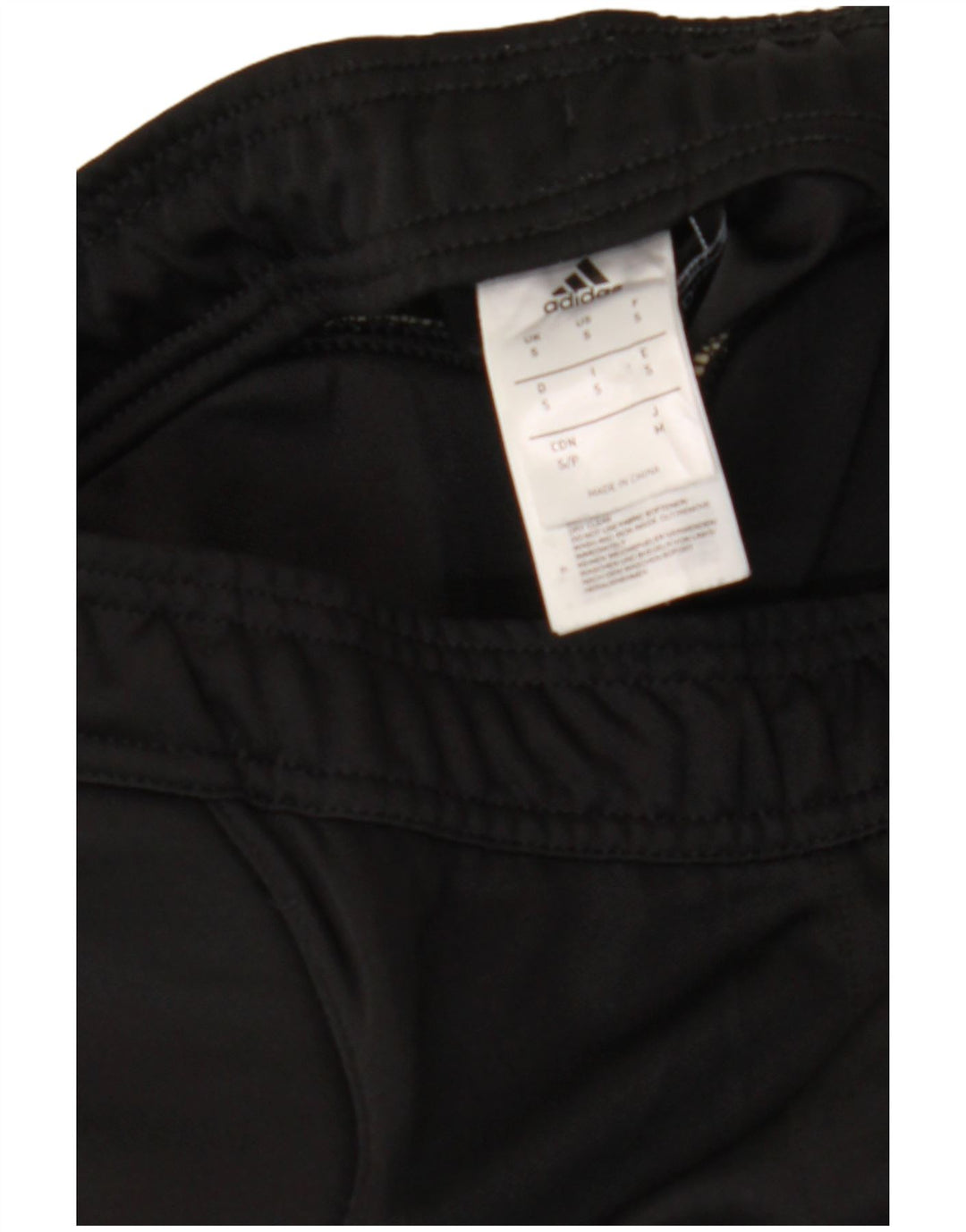 Leggings Adidas Climalite da uomo piccoli in poliestere nero