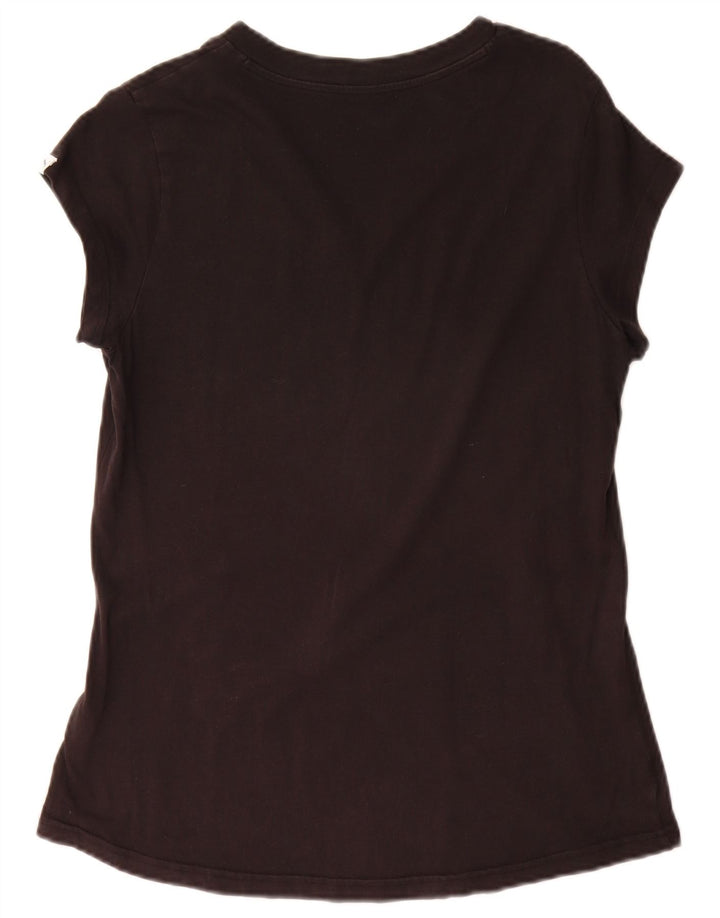 T-shirt grafica da donna Puma UK 14 grande nera