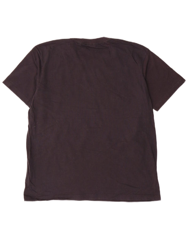 CALVIN KLEIN T-shirt da uomo Top Large in cotone nero