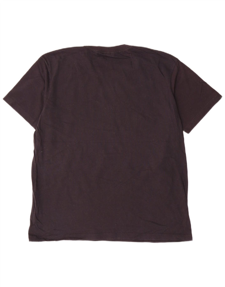 CALVIN KLEIN T-shirt da uomo Top Large in cotone nero
