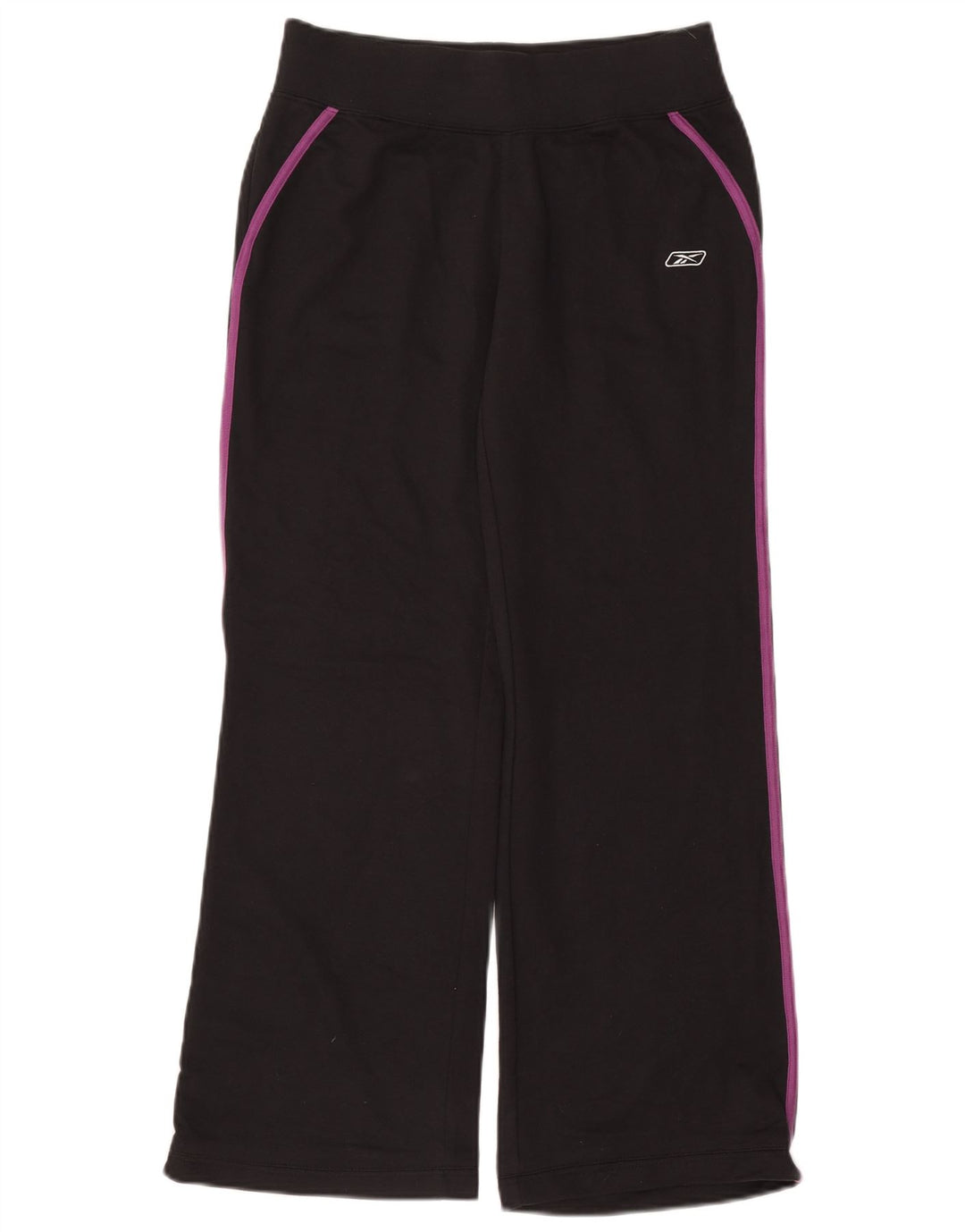 Pantaloni della tuta da donna Reebok UK 10 Small Black Cotton