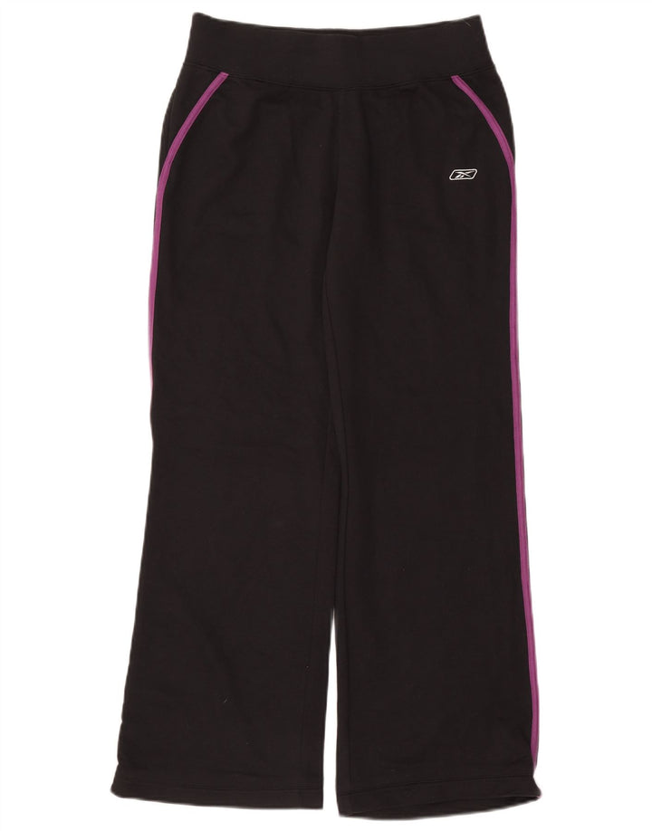 Pantaloni della tuta da donna Reebok UK 10 Small Black Cotton