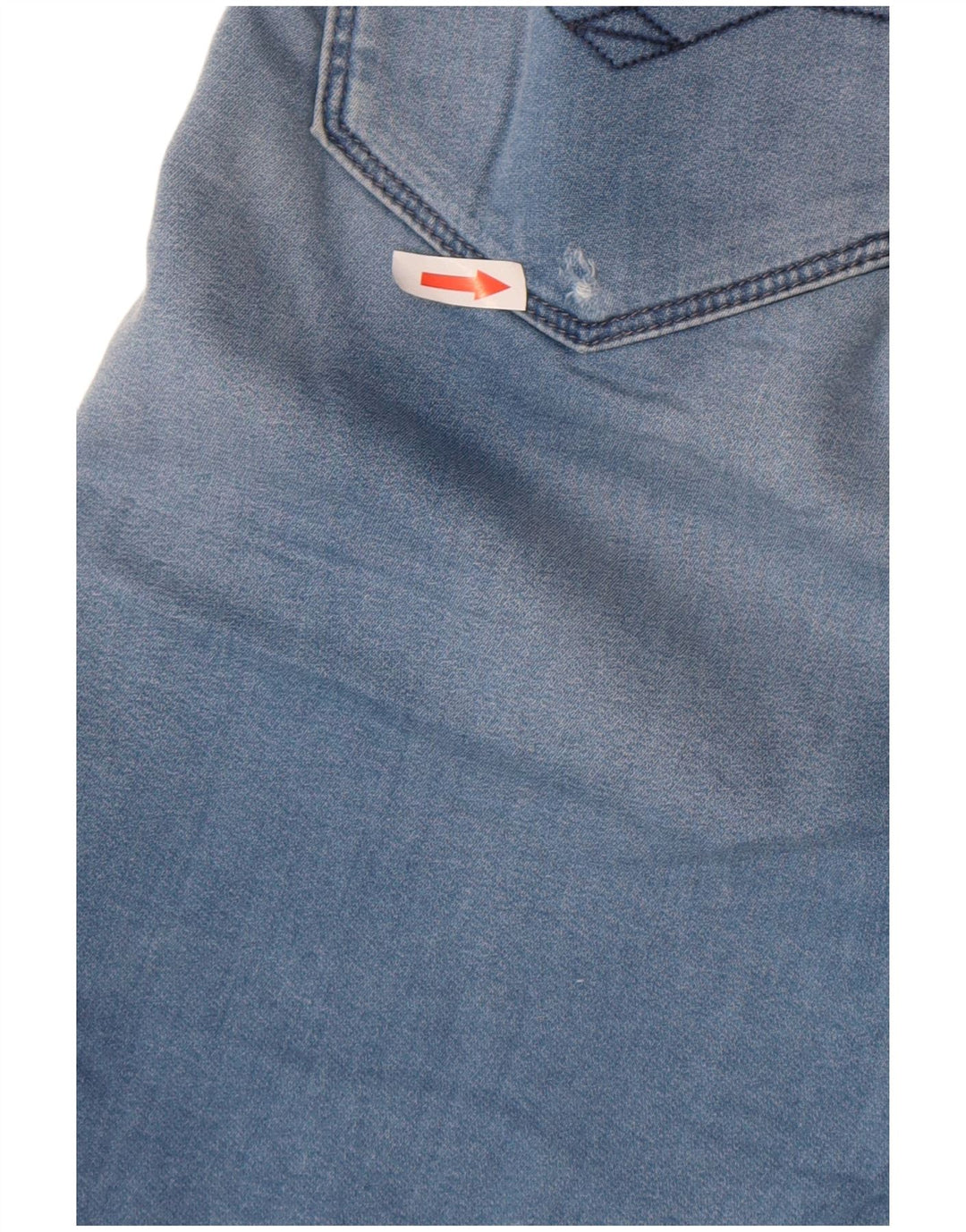 Pantaloncini di jeans da uomo Replay W32 cotone blu medio