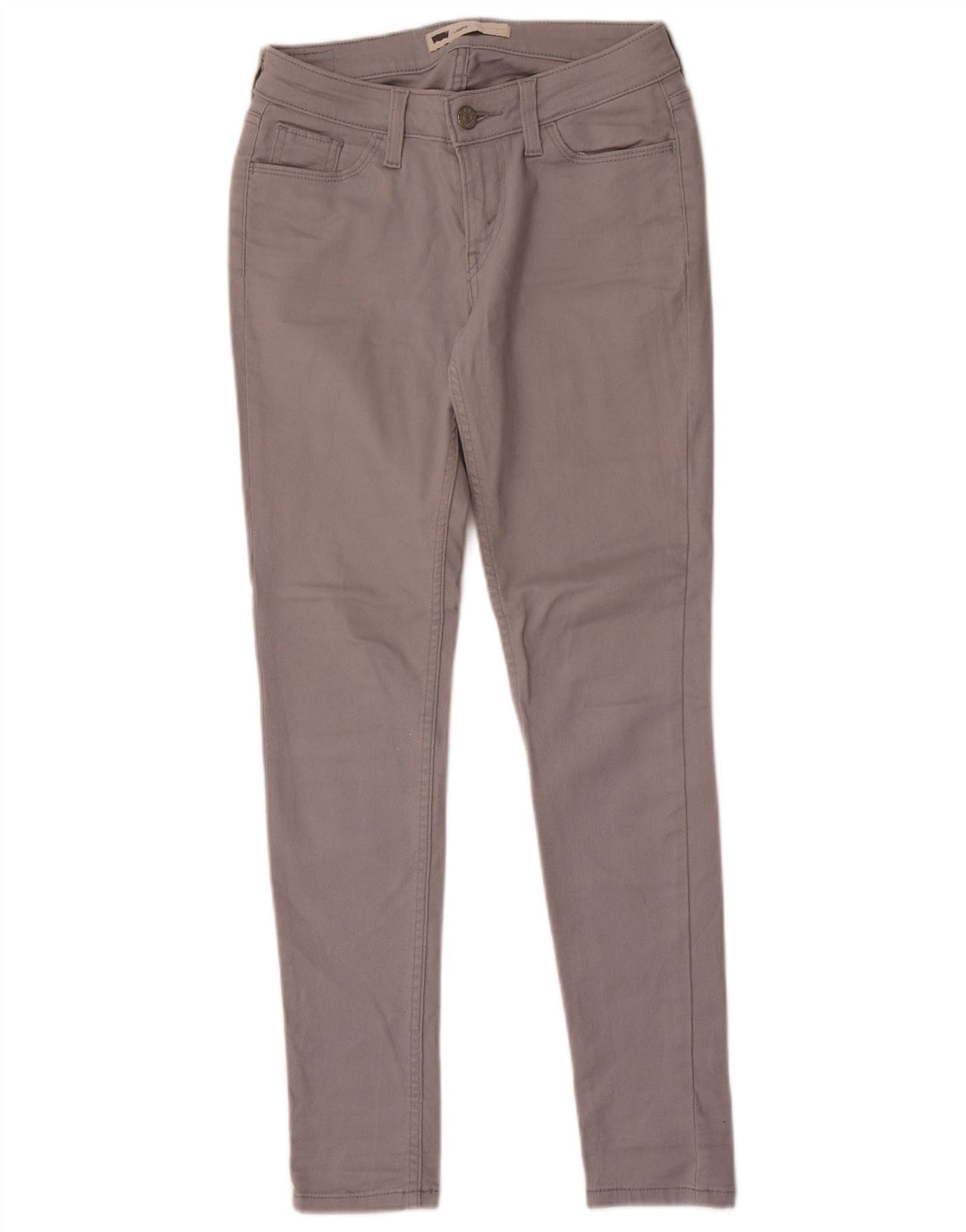Jeans skinny legging da donna Levi's W26 L30 cotone grigio