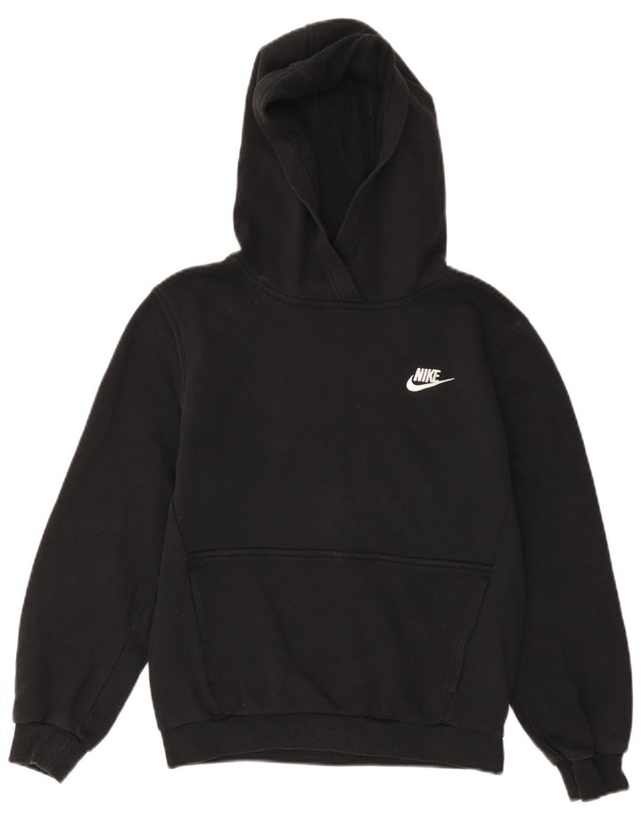 Maglione con cappuccio NIKE da ragazzo 12-13 anni grande in cotone nero