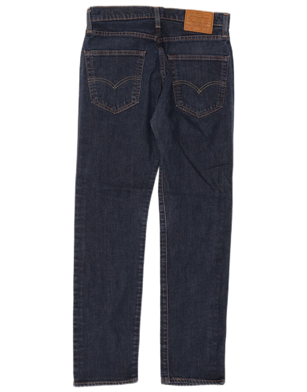 Levi's Uomo 502 Jeans affusolati W30 L32 Cotone blu navy