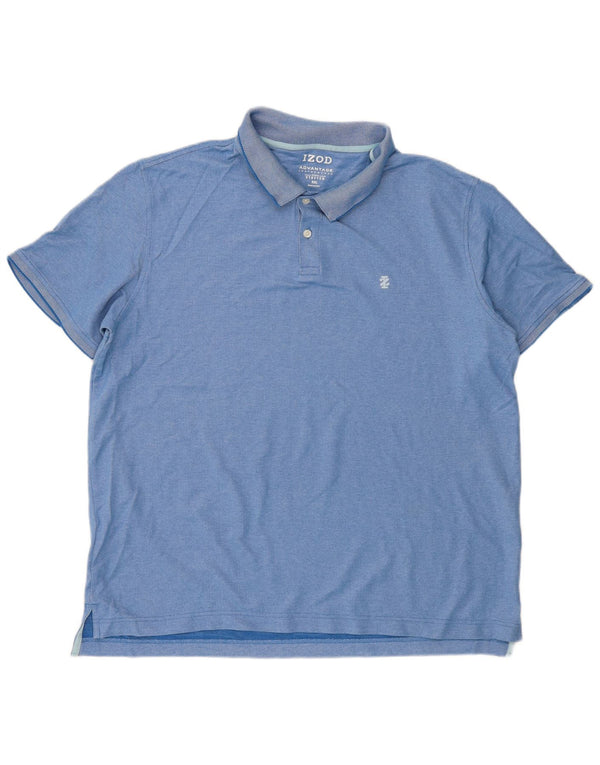 Polo da uomo IZOD 2XL in cotone blu