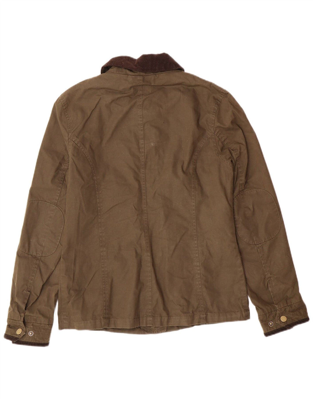 JACK WILLS Giacca multiuso da donna UK 8 piccola in cotone kaki