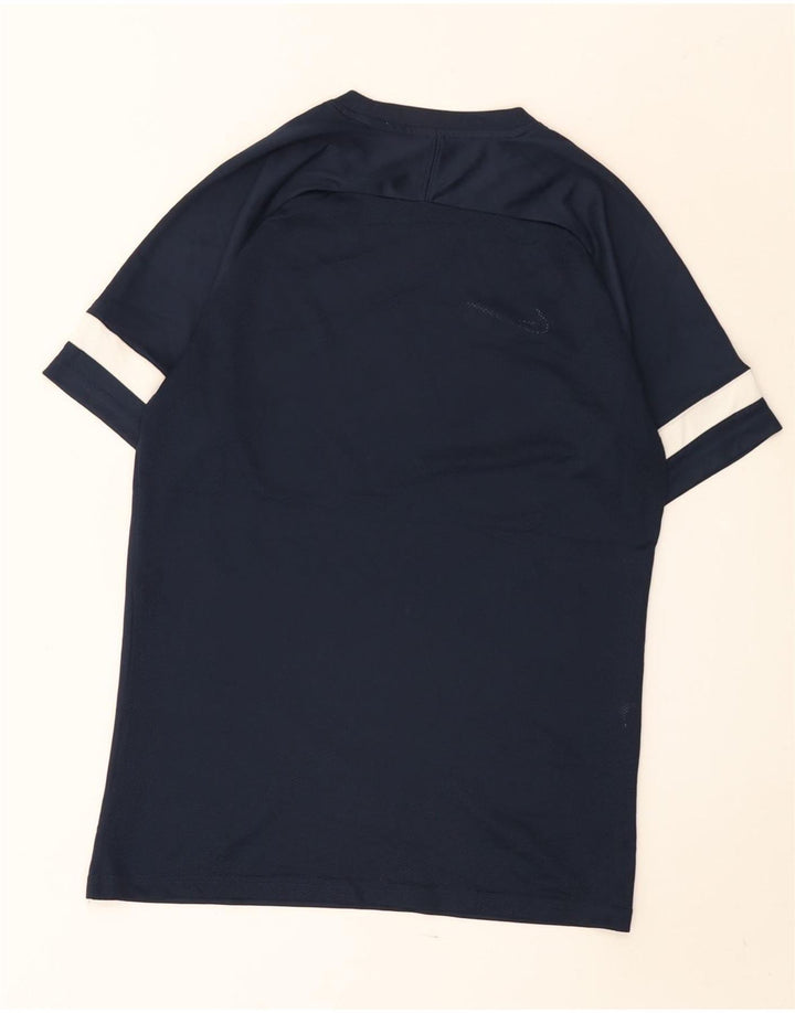 T-shirt Nike Dri Fit da uomo, color block medio, blu navy