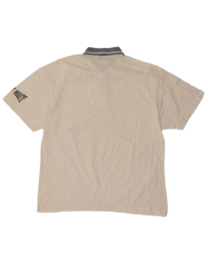 Polo da rugby da uomo Belfe IT 50 Medium White
