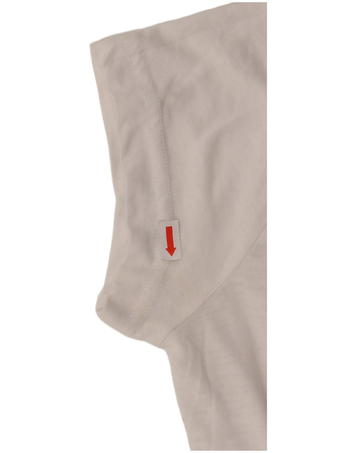 T-shirt grafica ADIDAS per ragazzi 13-14 anni Bianca