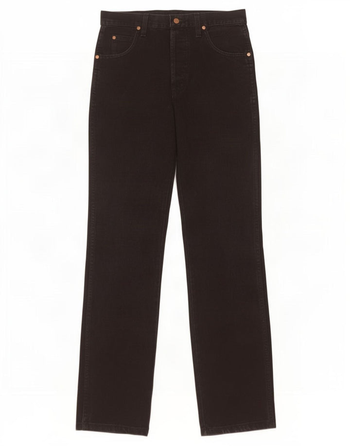 Jeans dritti Evolution da uomo Wrangler W31 L34 cotone nero