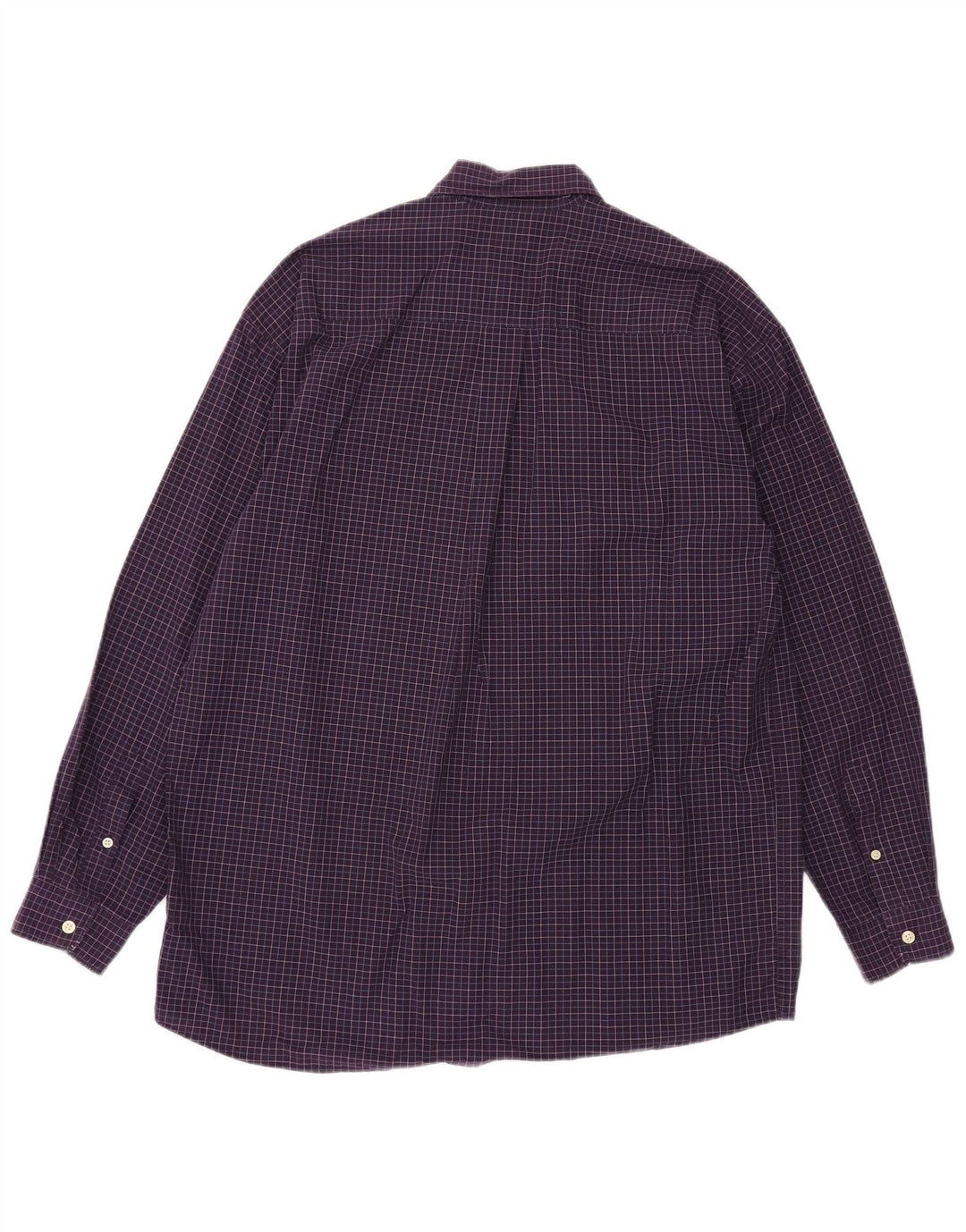 Camicia a quadri da uomo Dockers a quadri viola grandi