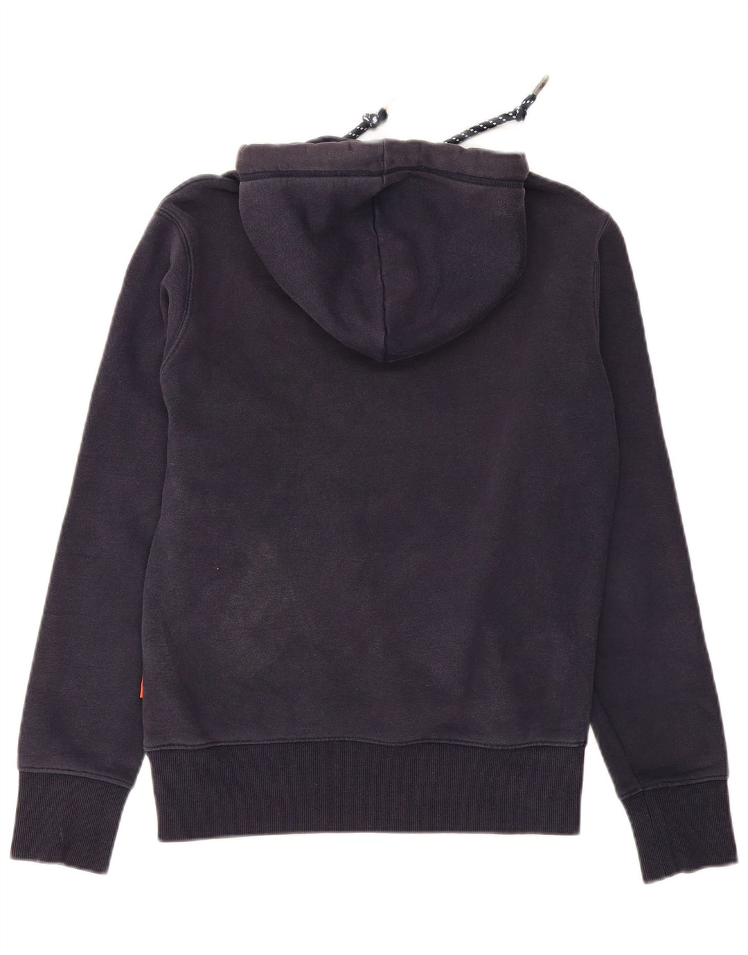 Maglione con cappuccio da uomo Superdry in cotone blu navy medio