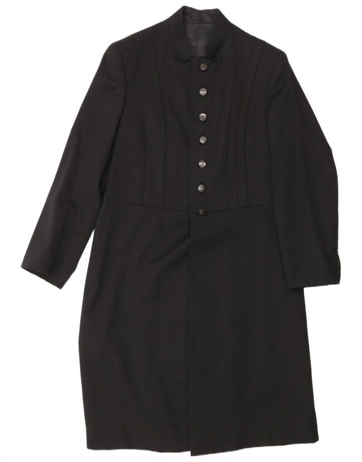 Giacca blazer vintage da uomo in frac UK 38 media nera