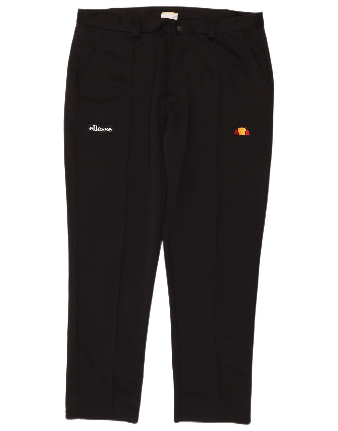 Pantaloni chino slim da uomo Ellesse XL W38 L28 poliestere nero