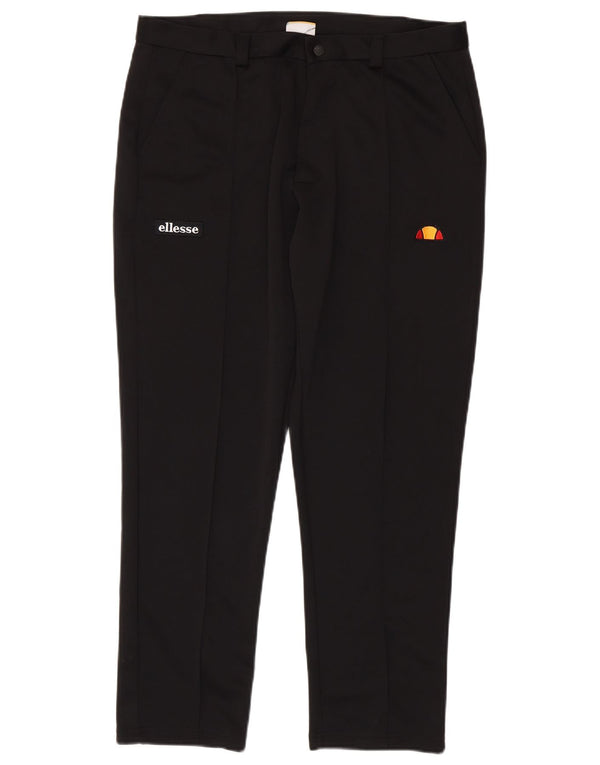 Pantaloni chino slim da uomo Ellesse XL W38 L28 poliestere nero