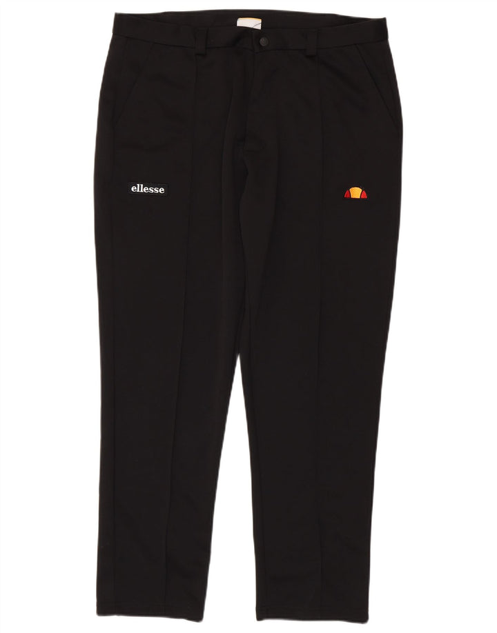 Pantaloni chino slim da uomo Ellesse XL W38 L28 poliestere nero