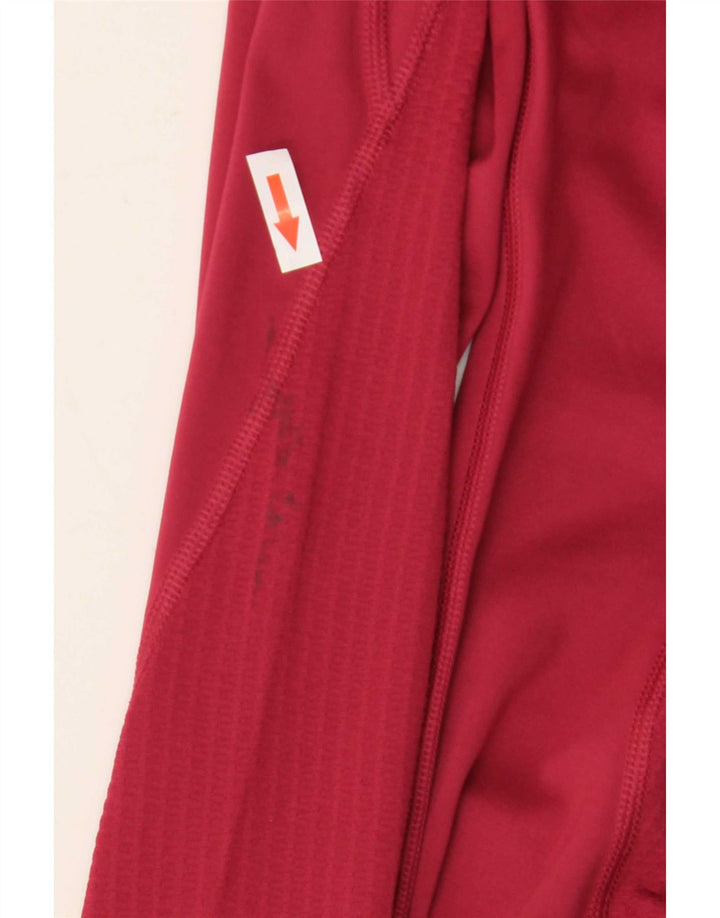 Leggings Reebok da donna UK 4 XS rosso poliestere