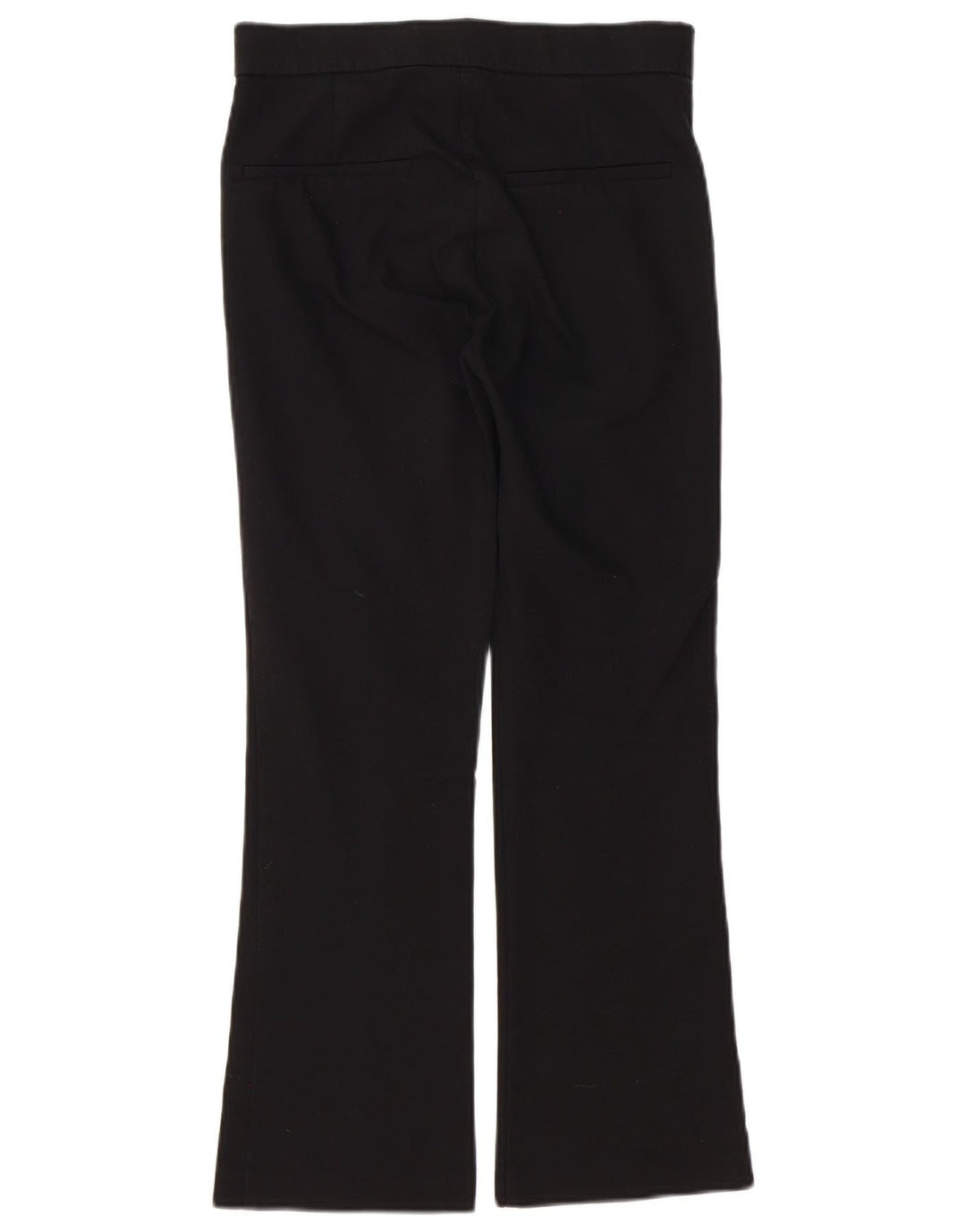 ZARA Womens Bootcut Casual Trousers XS W24 L25 Black