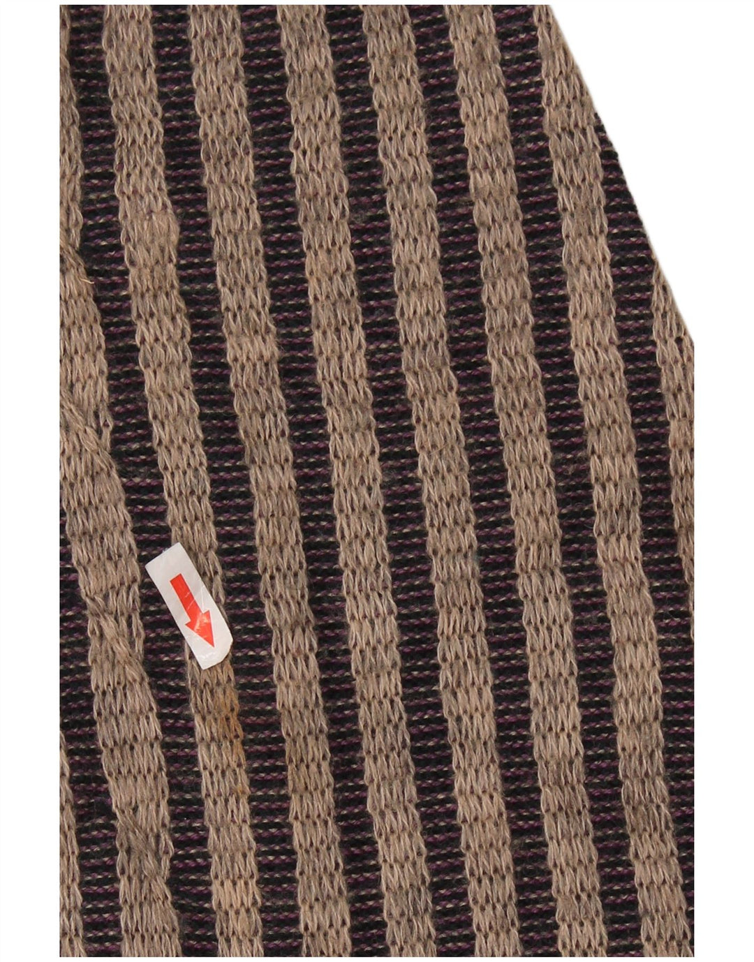 MAPIER Maglione girocollo da uomo a righe grandi grigie