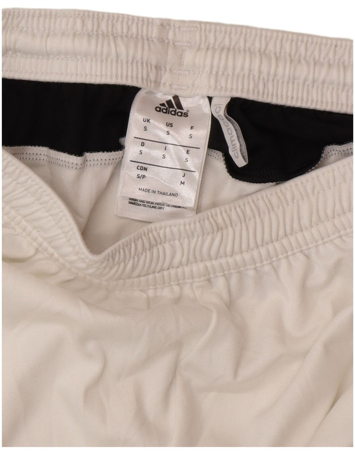 Pantaloncini sportivi ADIDAS da uomo Juventus piccoli in poliestere color block bianco