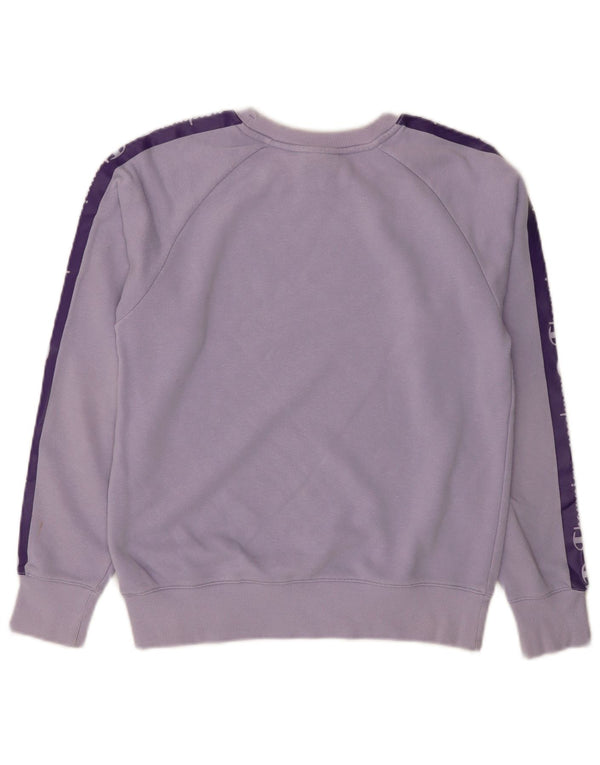 Felpa grafica da donna CHAMPION Jumper UK 6 XS Purple Colourblock