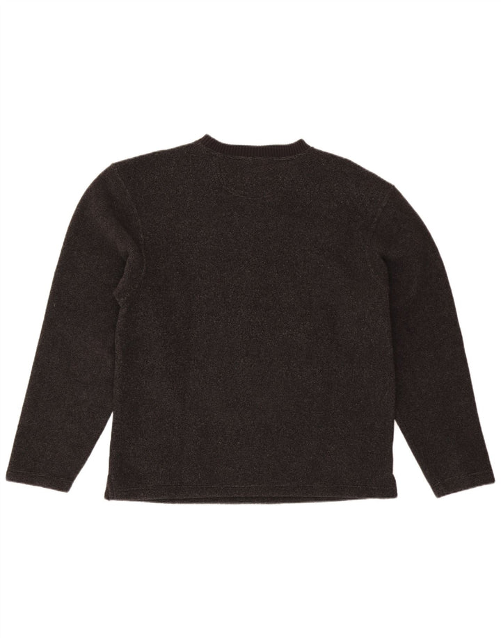 INFINITY Maglione da uomo con scollo a barchetta Poliestere grigio medio