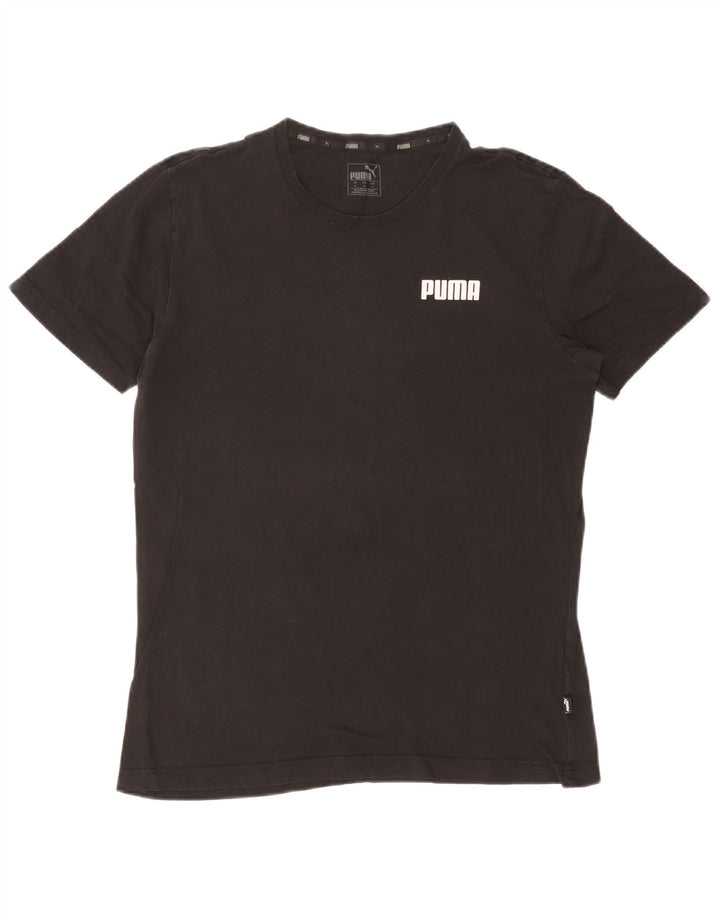 T-shirt Puma da uomo media media nera