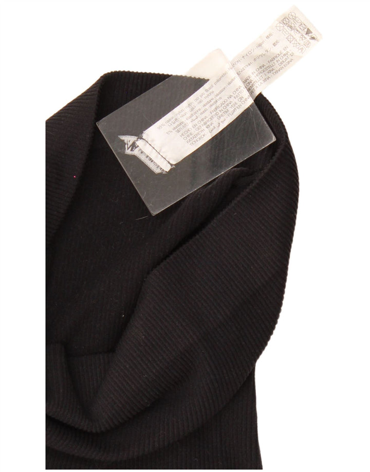 Gonna lunga Zara da donna piccola W26 in nylon nero