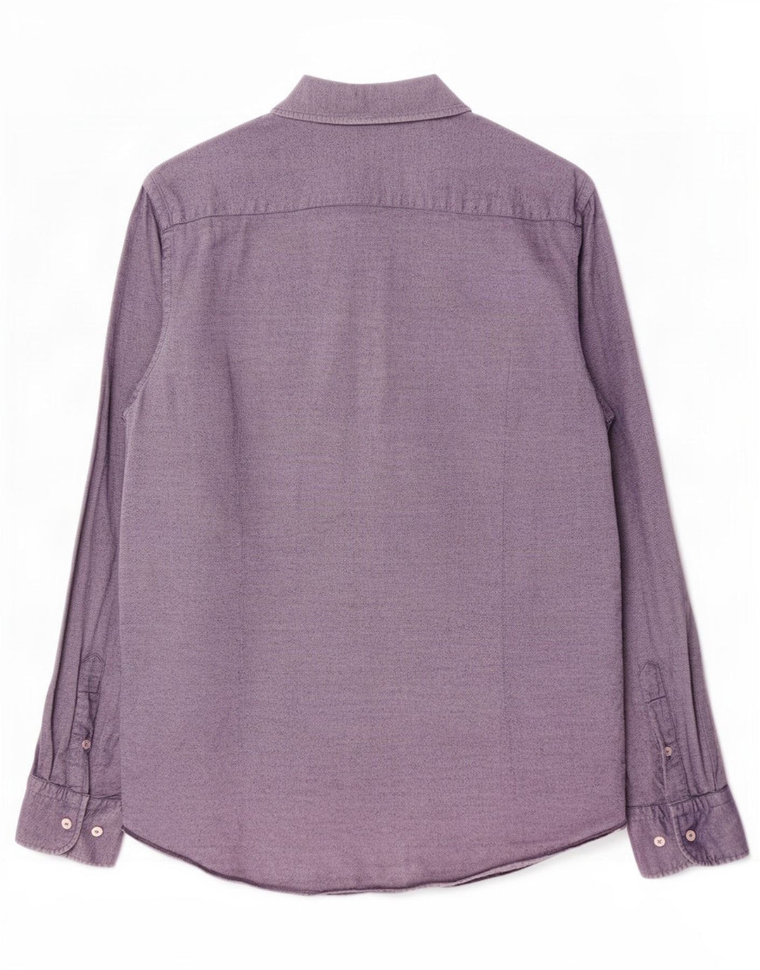 Massimo Dutti Camicia da uomo in cotone blu medio