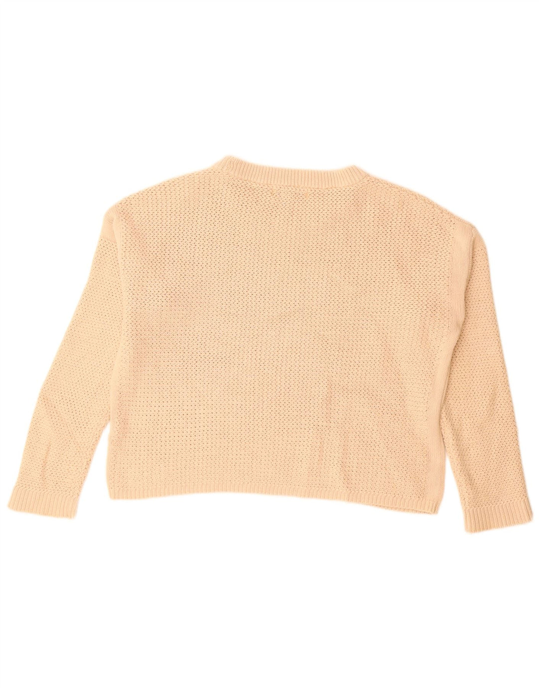 Maglione maglione girocollo da donna Marks & Spencer UK 14 Beige medio