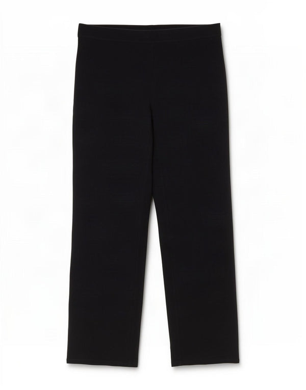 Pantaloni da tuta da donna Marks & Spencer UK 14 Large W34 L29 Cotone nero