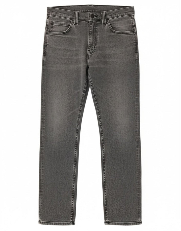 Levi's Uomo 511 Slim Jeans W32 L32 Cotone Grigio