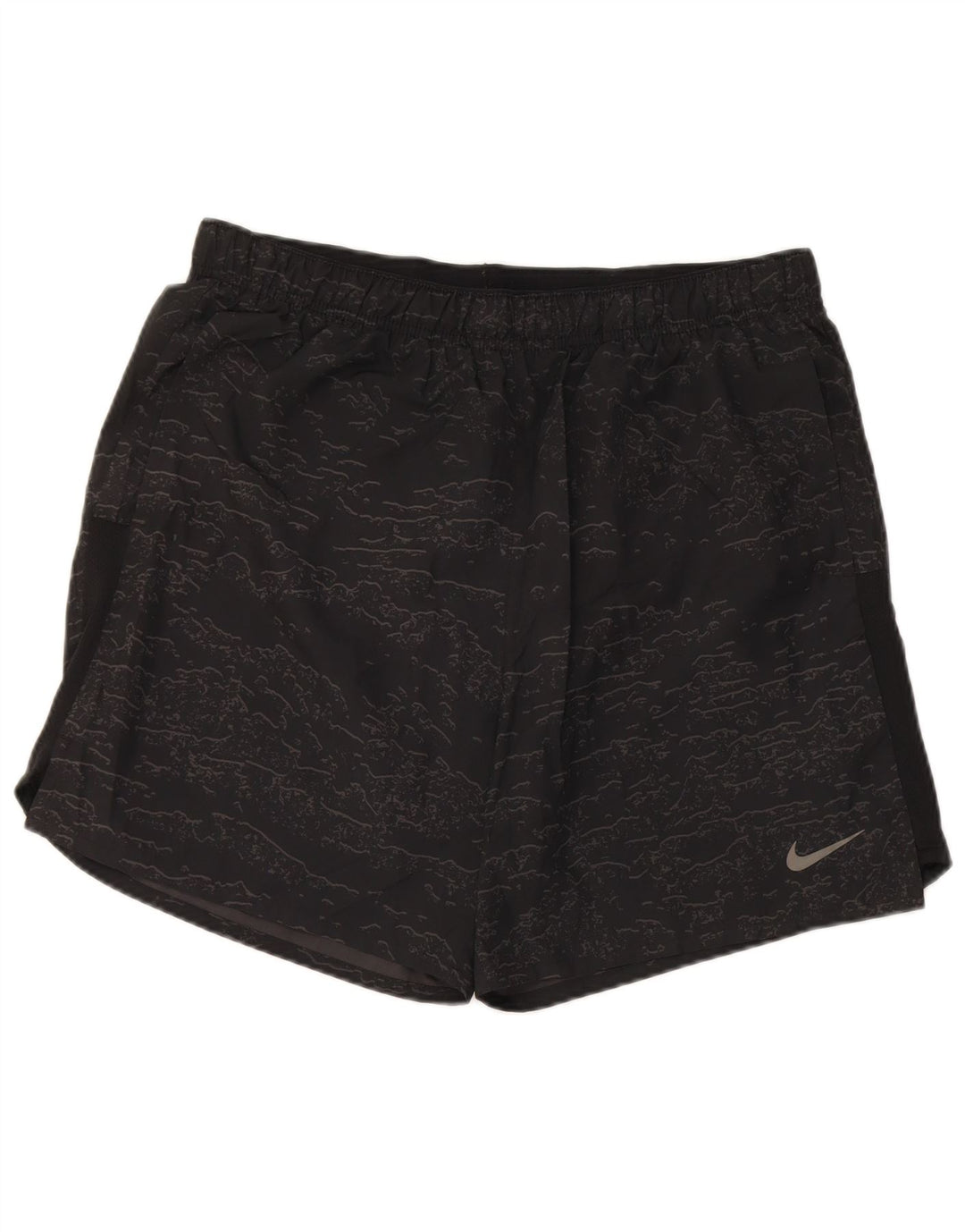 Pantaloncini sportivi Nike Dri Fit da uomo di grandi dimensioni neri mimetici