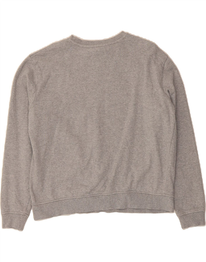 FILA Womens Oversized Sweatshirt Jumper UK 18 XL Grey Vintage Fila and Second-Hand Fila from Messina Hembry 