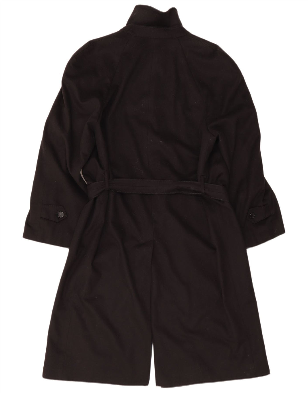 Soprabito vintage da uomo IT 48 medio in cashmere nero
