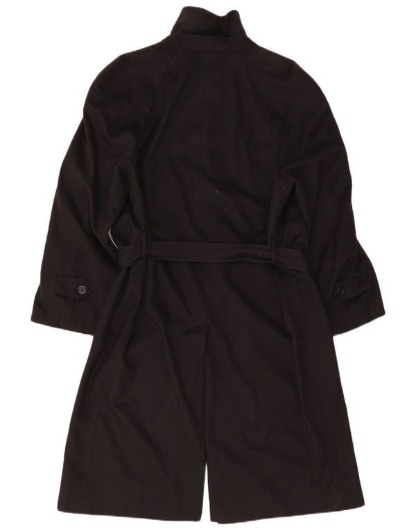 Soprabito vintage da uomo IT 48 medio in cashmere nero