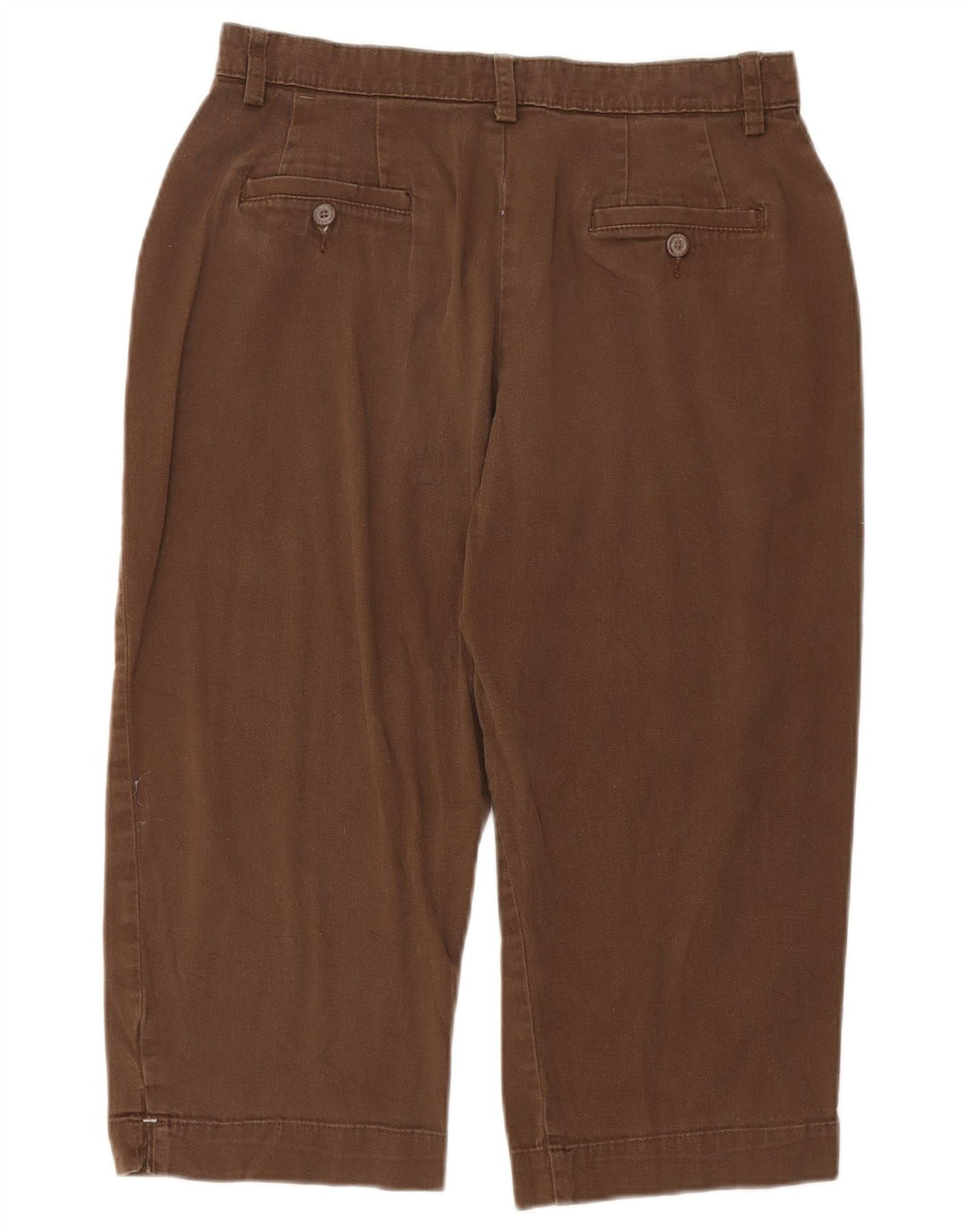 Pantaloni Capri da donna LEE US 12 Large W32 L20 Cotone marrone