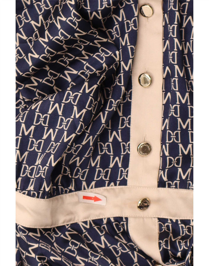 Guess By Marciano Abito da donna a trapezio con motivo astratto US 6 Medium Navy Blu