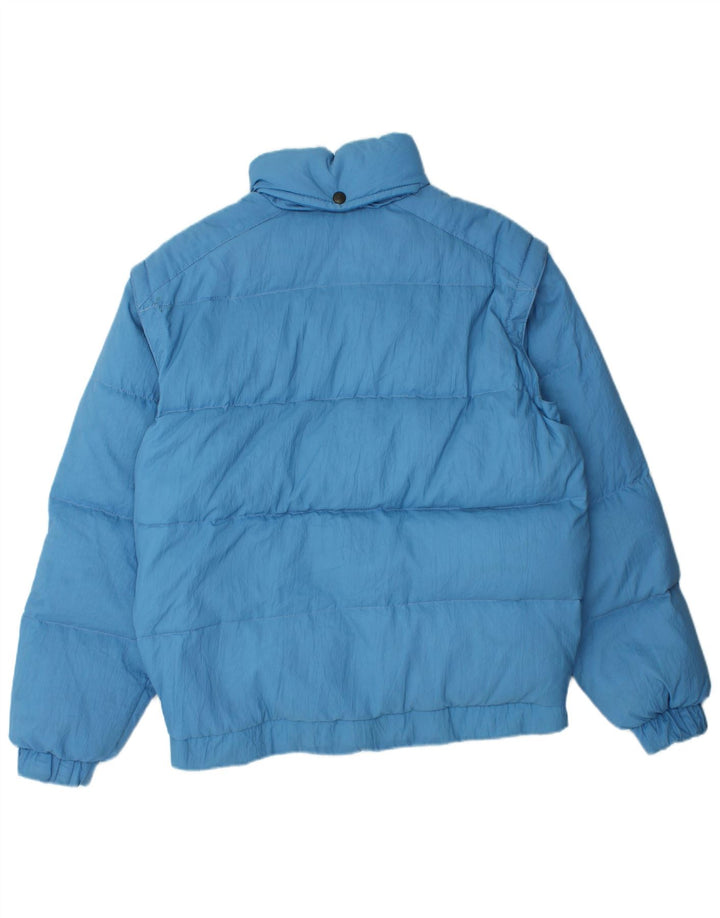 Giacca imbottita con cappuccio da uomo MC Ross IT 46 Small Blu Poliammide