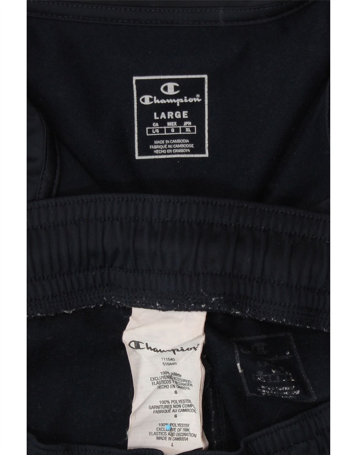 Tuta intera da donna con grafica Champion UK 16 Large in poliestere blu navy