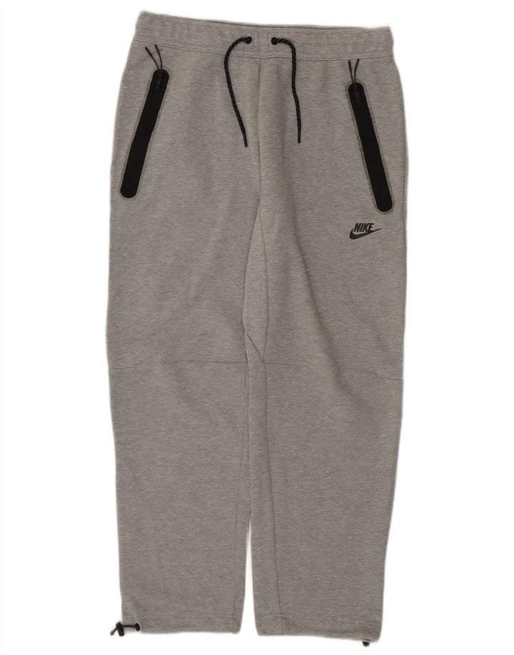 Pantaloni da tuta da uomo NIKE in cotone grigio medio