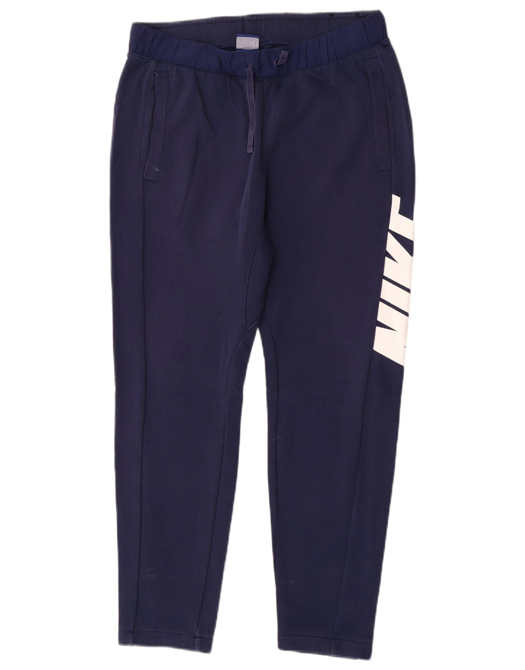 Pantaloni da tuta grafica Nike da uomo piccoli in cotone blu