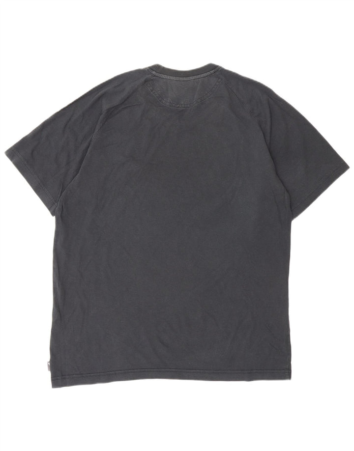 T-shirt ADIDAS da uomo Top in cotone nero medio
