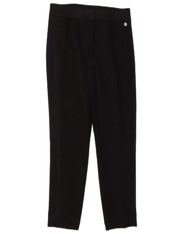 Pantaloni Casual Skinny Donna Trussardi IT 46 Large W30 L28 Poliestere Nero